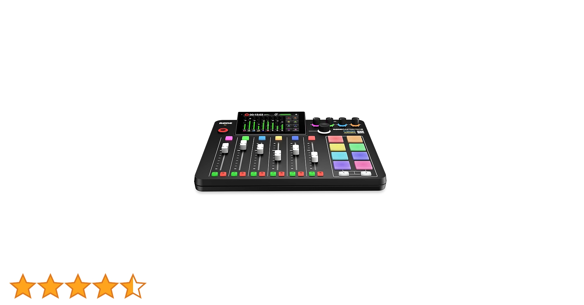 RØDE RØDECaster Pro II Solução de produção multifuncional para